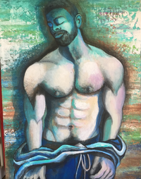 men art, gay art, In the serie &quot;Looking for Paradise&quot;
